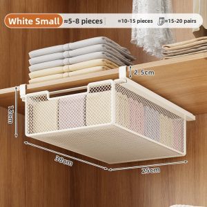 MUGG | Underwear Drawer Organizer Hanging Pull-out Shelf