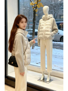 Shalldoer | Thickened Hooded Knit Coat with Fleece Lining for Women