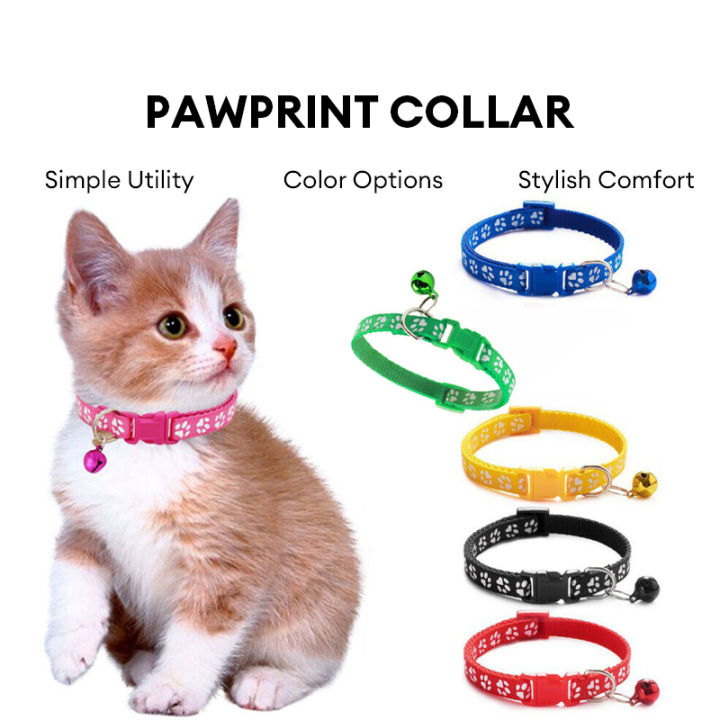 Cat Collar Cute Puppy Accessories Dog Leash Cat Collar With Bell