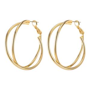 TFY | Vintage Retro Gold Minimalist Metal Earrings