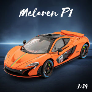 1:24 Scale Mclaren P1 Alloy Car Model Diecast Car Toys for Boys Birthday Gift Kids Toys Car Collection