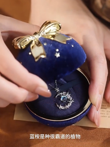 Blue Eucalyptus and Bird Bracelet Female Internet Celebrity Send Girlfriend Birthday Commemorative Gift