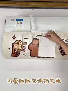 QIAOLESEN | Màn Chắn Gió Trực Tiếp cho Điều Hòa Tường