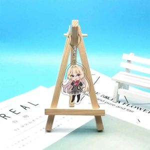 Bandai | Anime Acrylic Móc Khóa 55MM Amaori Renako & Ōzuka Mai Theres No Freaking Way Cặp Đôi Hình Sưu Tập Quà Tặng Cho Người Hâm Mộ