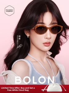 BOLON | Cat Eye Metal Trendy Womens Sunglasses