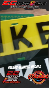 Customized Hongkong Euro Plate Acrylic 4.5mm Embossed Conduction Plate Yellow White Black Plate