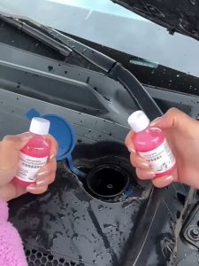 油膜净浓缩液 10 Bottles Concentrated Oil Film Remover 50ml 去虫胶玻璃水 洗車鏡水印去除剂 Car Glass Windscreen Watermark Cleaner Strong Degreasing