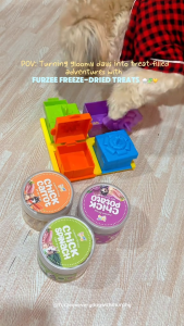Furzee Duck Meat Freeze-Dried Treats for Dogs & Cats | All-Natural Pet Snack & Food Topper