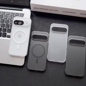 Luxury For Magsafe Matte Frosted Shockproof Phone Case For Google Pixel 10 9 A Pro XL Magnetic Hard Bumper Full Protection Cover