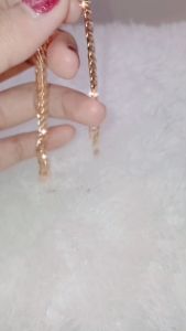 Gelang Tangan Cheryl Alloy Lapis Mas 18k Permata Zirconia BP022G