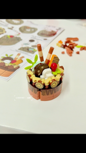 Mini Cute Dessert Cake Building Block Nano Bricks Kid Toys Gifts Decoration Birthday Gifts DIY