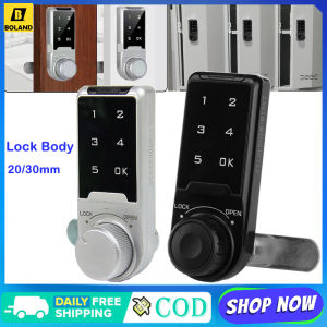 Boland Digital Door Lock Keyless Touch Keypad Drawer Lock Document Cabinet Clothes Drawer Mailbox Gym Cabinet Door Electronic Lock Password Lock