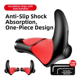 Anti-slip Silicone Handlebar Grips for Mountain Road Bikes