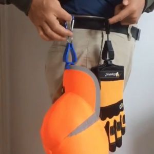 Reviln ตัวหนีบจับถุงมือ คลิปหนีบถุงมือ ที่หนีบจับเพื่อความสะดวกปลอดภัย สำหรับงานช่าง Glove clip