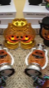 【HLS】【HB】Mini Halloween Pumpkin LED Lantern With Warm Flickering Light For Halloween Home Party Tabletop Decor Gifts