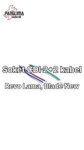 Soket CDI 2 Kabel Revo Lama Blade New Socket Cop Cable New Old