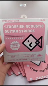 Senar String Gitar Guitar Akustik Acoustic Stone Fish 03 Series 11-52