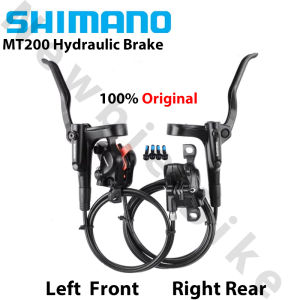 SHIMANO MT200 MT201 M315 Hydraulic Disc Brake for MTB Mountain Bike MT200 Brakes 2 Piston 3 Finger Steel Lever BL-MT200 Bicycle
