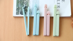5pcs Airtight Food Sealing Clip Snack Seal Bag Sealer Clamp Reusable Penyepit Klip Plastik 厨房零食封袋夹