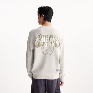 Jack Jones | Autumn American Style NBA Collab Loose Mens Sweater