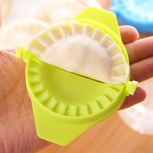 E.B. Creative Plastic Dumpling Molds Chinese Food Jiaozi Maker Dough Press Pie Ravioli Tools