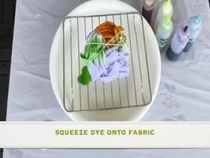 🇸🇬 [New Product Sale] Tie Dye Kit Fabric Dye Non-toxic Permanent Textile Tie Dye Set Dit-A-Dot