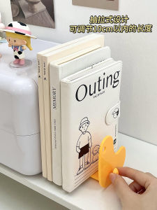 Student Desk Duck Bookend Reading Holder Paper Clip Organizer Plastic Material Cultural Business Supplies Gift for Friends