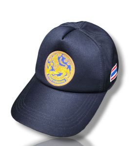 หมวกแก๊ปกรมการปกครอง หมวกปกครองสิงห์ รุ่นซิปหลัง