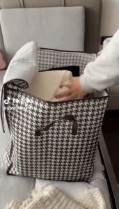 110L Folding Storage Bag Non-Woven Large Capacity Two-Way Zipper Blanket Pillow Storage Bags Bedding Storage Blanket Bags For Closet Storage