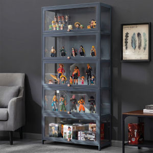 Dustproof Display Storage Glass Cabinet