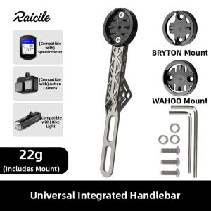 Raicile | 3D Printed Titanium Handlebar Mount & Bracket