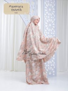Mukena MAXMARA ESTETIK Jumbo Free Sajadah Muka