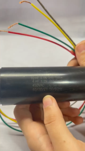 Kapasitor Mesin Cuci 4+10 uF & Double Capacitor