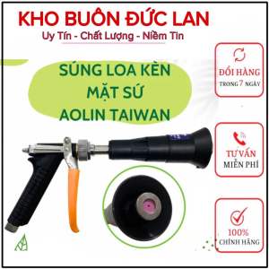 SÚNG XỊT LOA KÈN ÁP LỰC MẶT SỨ AOLIN TAIWAN CAO CẤP 30cm - 60cm TƯỚI CÂY RỬA XE PHUN THUỐC