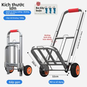 YIXUAN | Xe Đẩy Di Động Mạ Crom