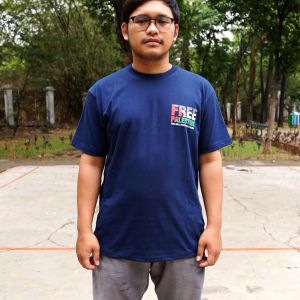 Desain Kaos Keren - Kaos Islami Edisi Free Palestine Bahan Combed 20s Lembut dan Nyaman Standar Distro