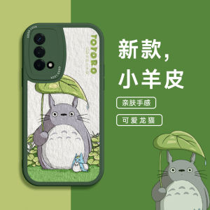 Cute Kawaii Squirrel Phone Case for OPPOA96 A1PRO A2 A97 A93S A92S A95 Soft Silicone Protective Cover Full Lens Protection