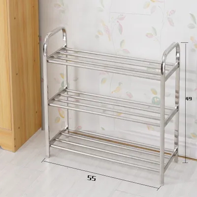 Giá Đựng Giày Chống Bụi Gọn Gàng 4 Tầng Inox