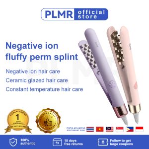 PLMR Negative ion fluffy perm splint Hair naturally fluffy Negative ion hair care Ceramic glaze hair care Constant temperature hair care Electric hair fluffy perm