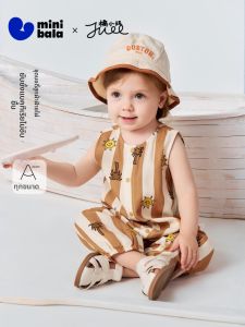 MINI BALA | Bamboo Cotton Muslin Baby Sleeveless Onesie Summer