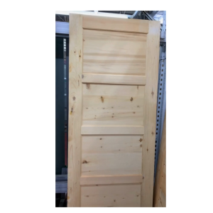 ⚡ประตู ไม้ 80x200 ไม้สนแคนาดา  ไม้เบญจพรรณ ภายใน-ภายนอกได้ ประตูห้อง