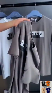 Paket Hemat 100 Ribu Dapat 5Pcs Kaos Distro Mix Brand Pria Dan Wanita Full Tag & Label | Atasan Kaos Pria Best Quality