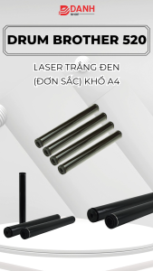 Drum/Trống brother 520 - MÁY BROTHER HL5240 5250 5270 5280 5340 5350 5370 5380 5420 5425 MFC 8060 8065 8460