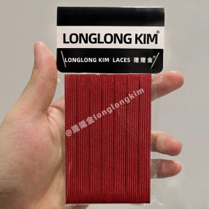 Original Loudong Jin Red Shoe Laces for Danner Outdoor Climbing Boots Martin Boot Straps Suitable for Mountain Light Shoes