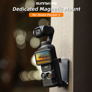 For DJI Osmo Pocket 3 Magnetic Camera Desktop Base Stand Holder Expansion Adapter Mount Bracket Adjustable Clip Clamp Mount