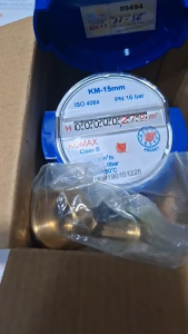 Đồng hồ nước sạch Komax Hàn Quốc DN15 có kiểm định tại TPHCM Q.10