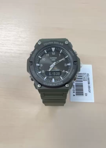 Casio นาฬิกาข้อมือผู้ชาย รุ่น AQ-S820W-3BVDF Solar Mens Watch ( พลังงานแสงอาทิตย์ )