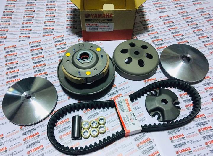 YAMAHA NMAX v1 STOCK CVT SET (Pulley set + Driveface + Belt +Torque drive assembly) PLUG N PLAY