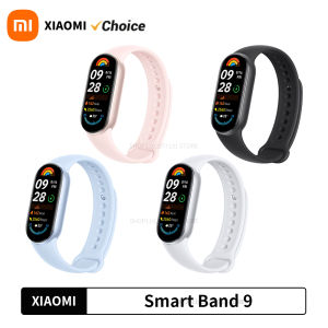 New Xiaomi Mi Band 9 AMOLED Screen Fitness Bracelet Miband9 60Hz Fitness Trake NFC Heart Rate Monitor Mi Smart Band 9