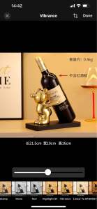 -Richy- หมีเงิน หมีทอง ที่ตั้งขวดไวน์ แชมเปญ วิสกี้ แต่งห้อง แต่งคอนโค